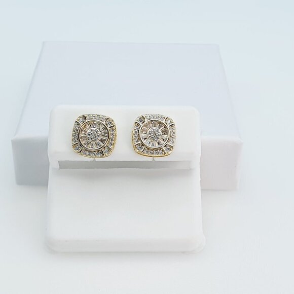 925 Sterling Silver Cubic Zirconia Earrings, U19254797 - Picture 5 of 11